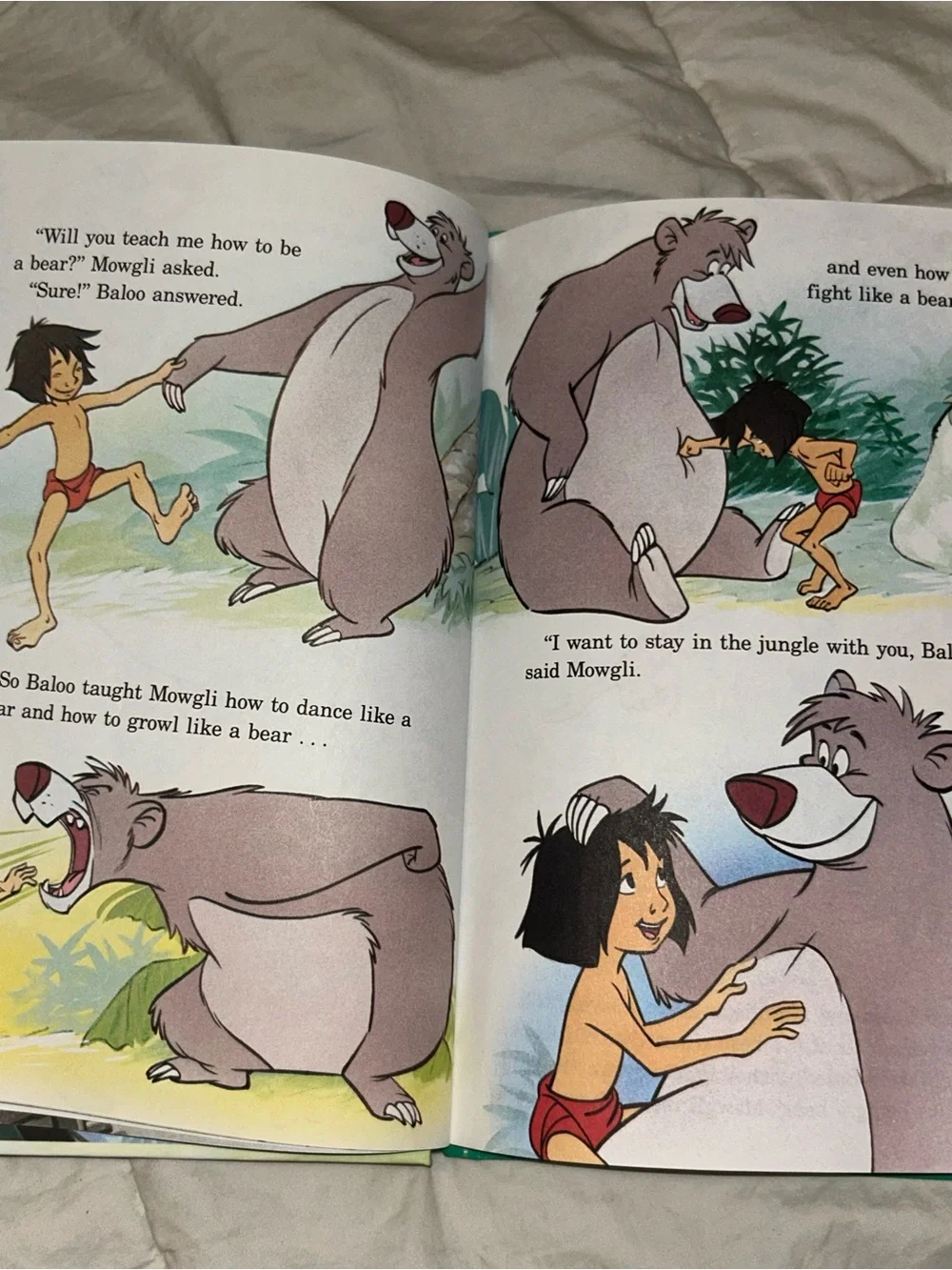 Walt Disney's Wonderful World Of Reading, The Jungle Book, 1993, Hardcover
